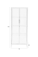 Black Iron Cabinet | DF Rob | Oroatrade.com