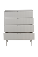 White 4-Drawer Cabinet | DF Cayo | Oroatrade.com