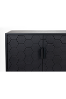 Hexagon Pattern Fir Wood Sideboard | DF Linc | Oroatrade.com