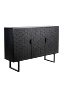 Hexagon Pattern Fir Wood Sideboard | DF Linc | Oroatrade.com