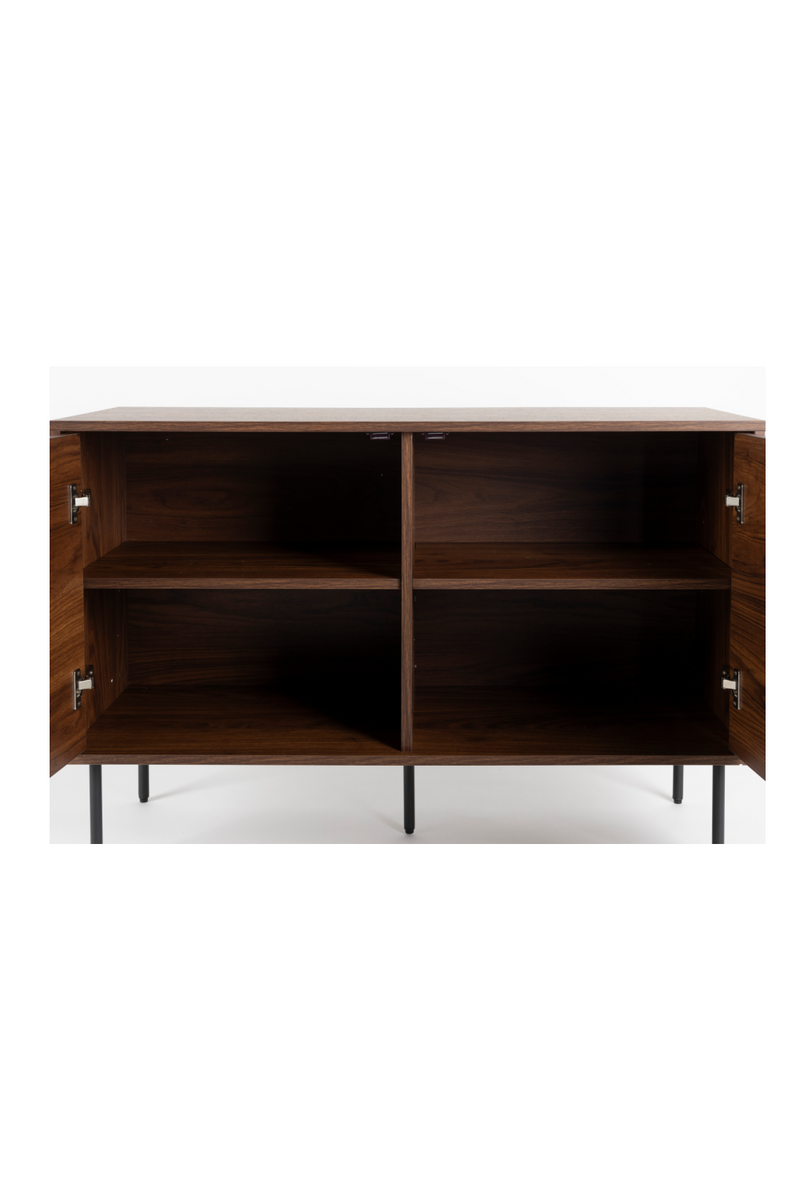 Brown Wooden Sideboard | DF Stripes | Oroatrade.com