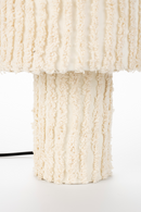 White Cotton Table Lamp | DF Arjun | Oroatrade.com