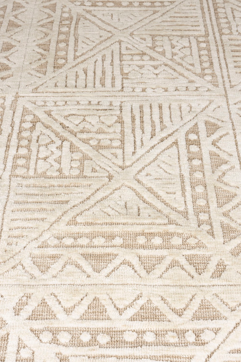 Patterned Beige Carpet 5' x 8' | DF Cuzco | Oroatrade.com