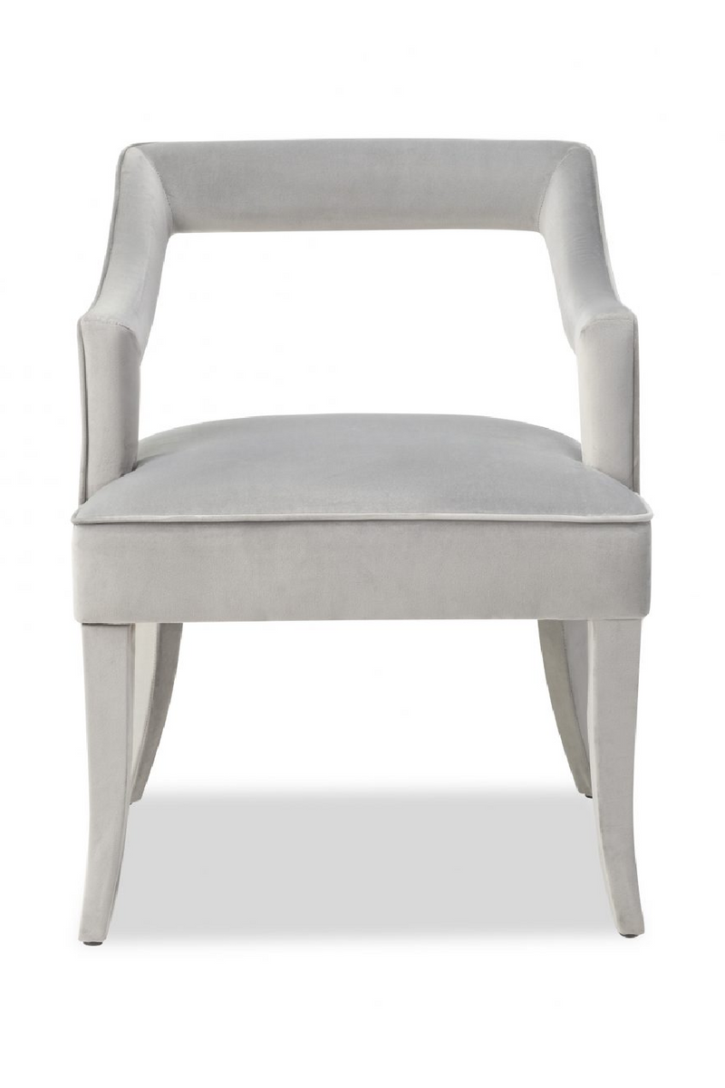 Gray Velvet Dining Armchair | Liang & Eimil Calvin | Oroatrade.com