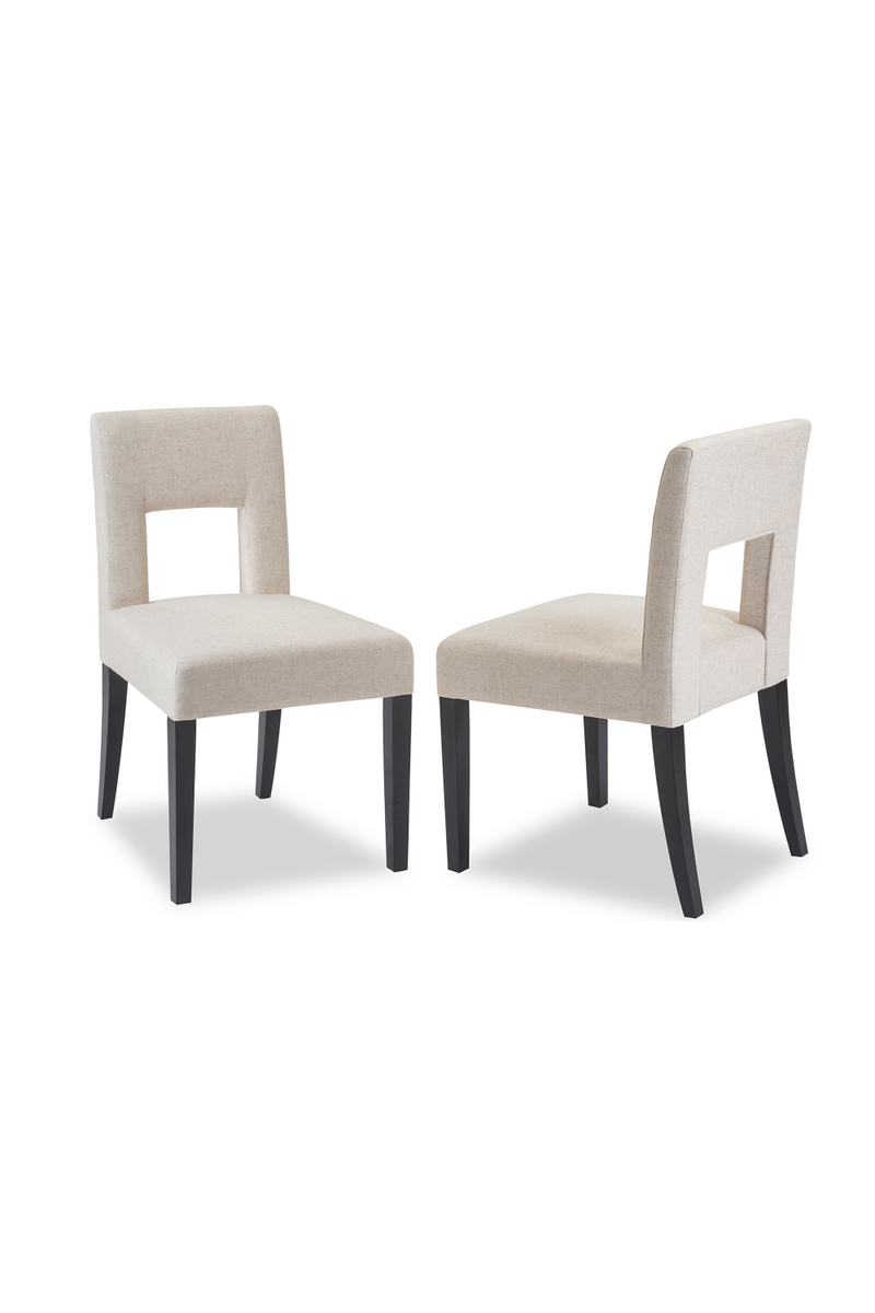 Sand Linen Upholstered Dining Chair | Liang & Eimil Venice | Oroatrade.com