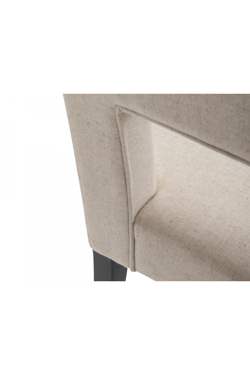 Sand Linen Upholstered Dining Chair | Liang & Eimil Venice | Oroatrade.com