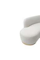 Boucle Sand Curved Sofa | Liang & Eimil Sasha | Oroatrade.com