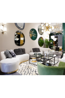 Boucle Sand Curved Sofa | Liang & Eimil Sasha | Oroatrade.com