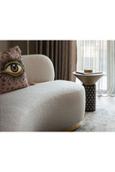 Boucle Sand Curved Sofa | Liang & Eimil Sasha | Oroatrade.com