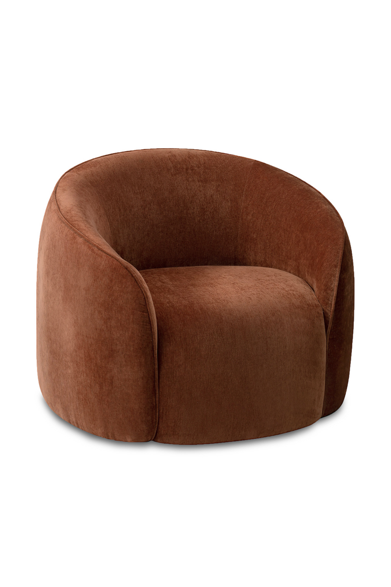 Round Brown Occasional Chair | Liang & Eimil Polta | Oroatrade.com