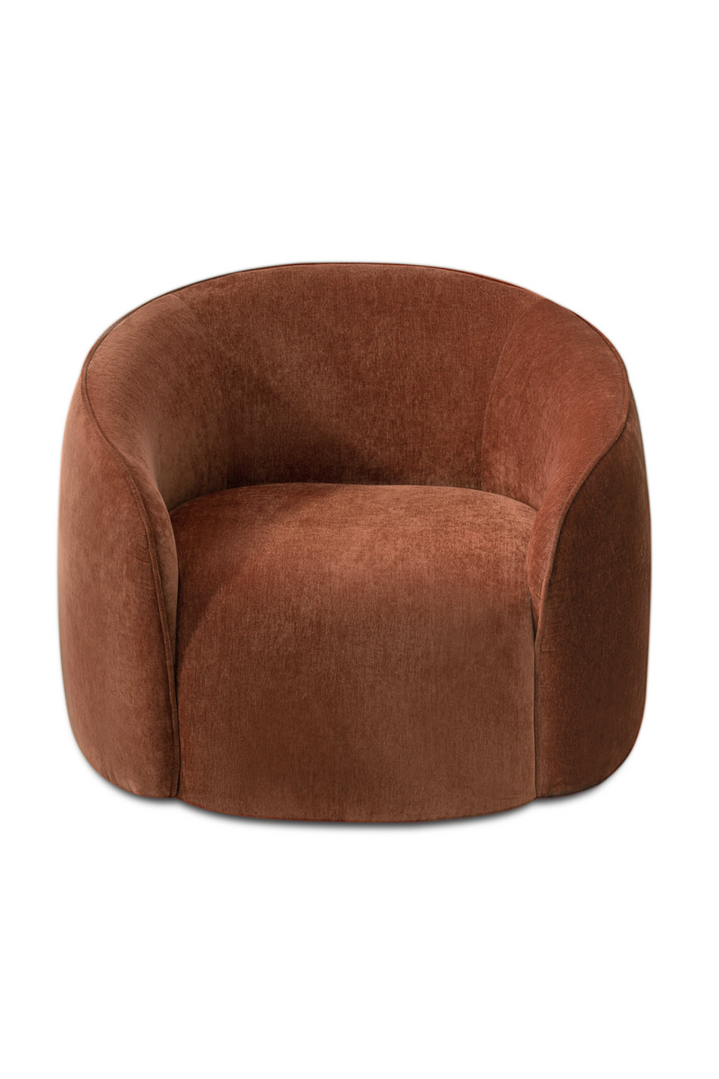 Round Brown Occasional Chair | Liang & Eimil Polta | Oroatrade.com