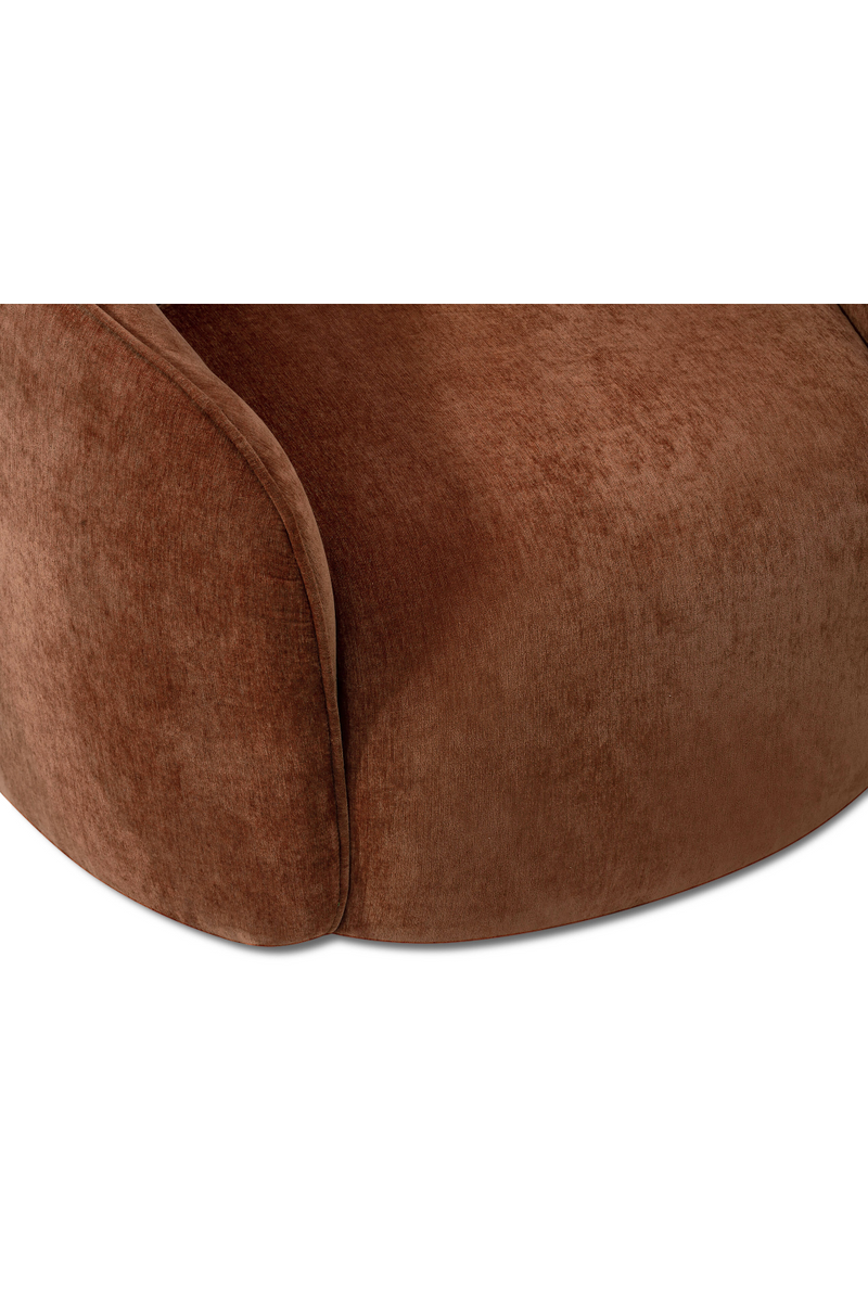 Round Brown Occasional Chair | Liang & Eimil Polta | Oroatrade.com