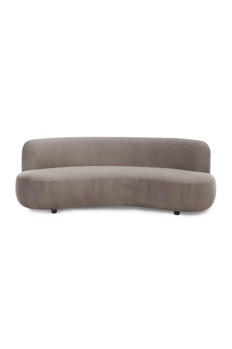 Gray Curved Sofa | Liang & Eimil Polter | oroatrade.com