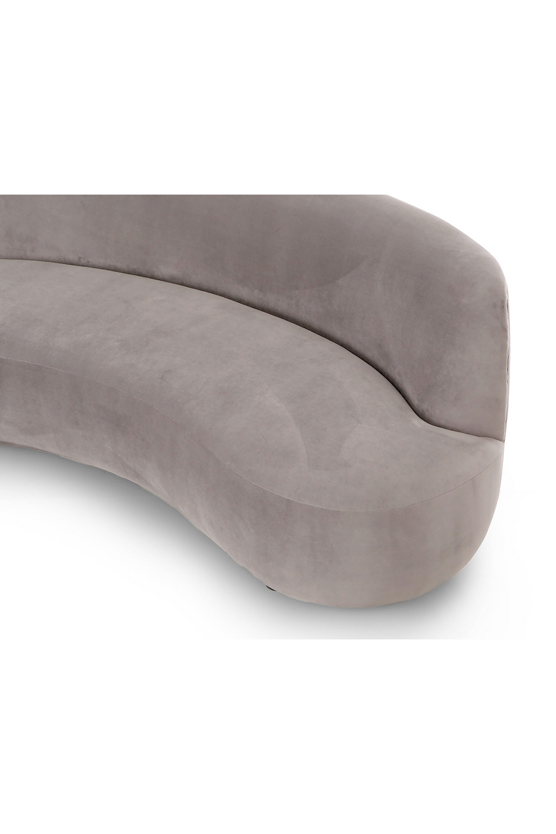 Gray Curved Sofa | Liang & Eimil Polter | oroatrade.com