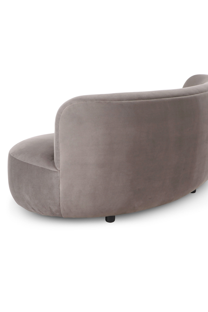 Gray Curved Sofa | Liang & Eimil Polter | oroatrade.com