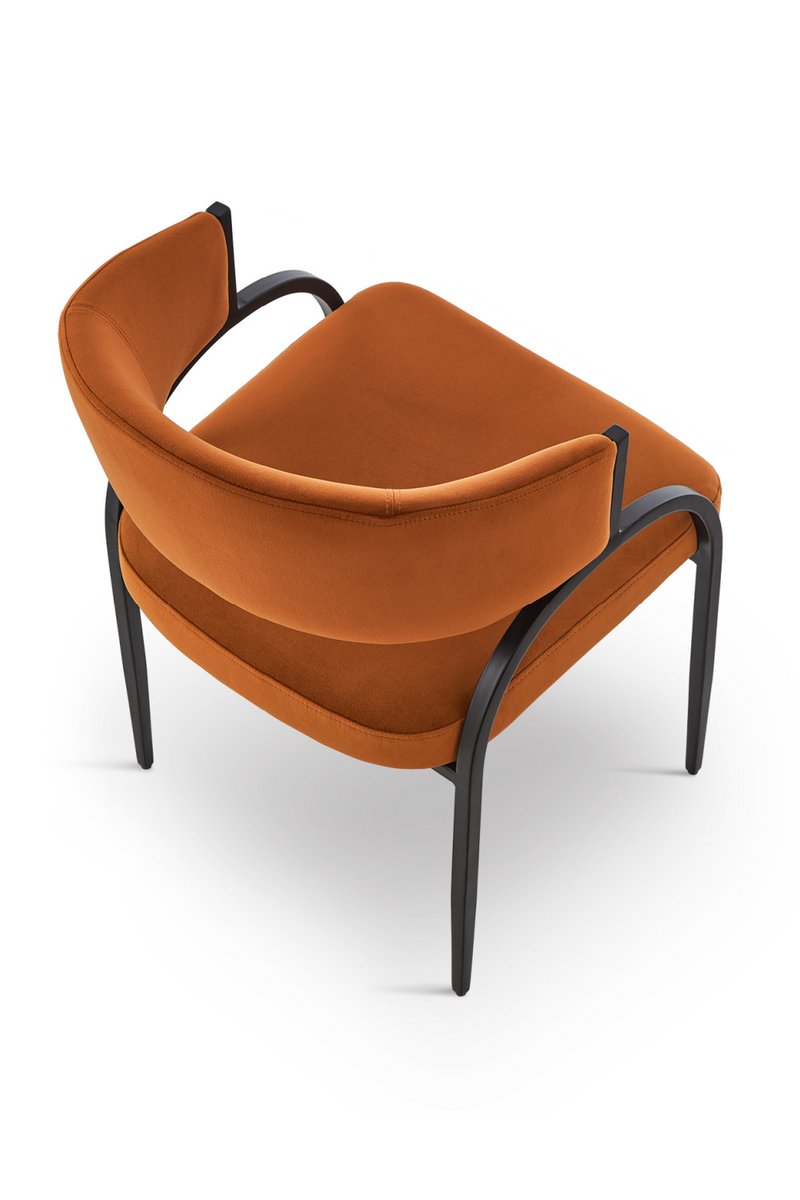 Curved Back Modern Dining Chair | Liang & Eimil Pavilion | oroatrade.com