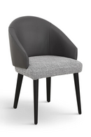 Gray Leather Dining Chair | Liang & Eimil Agadir | Oroatrade.com