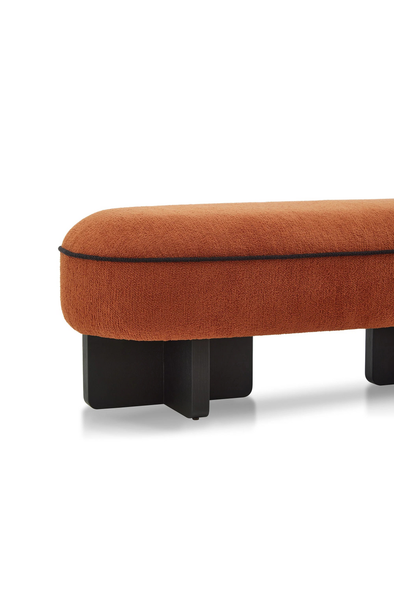 Textured Orange Bench | Liang & Eimil Larson | Oroatrade.com