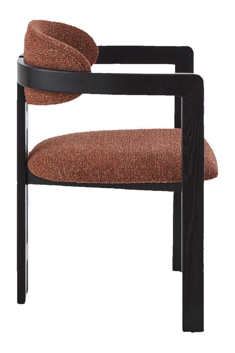 Solid Oak Curved Dining Chair | Liang & Eimil Neo | Oroatrade.com