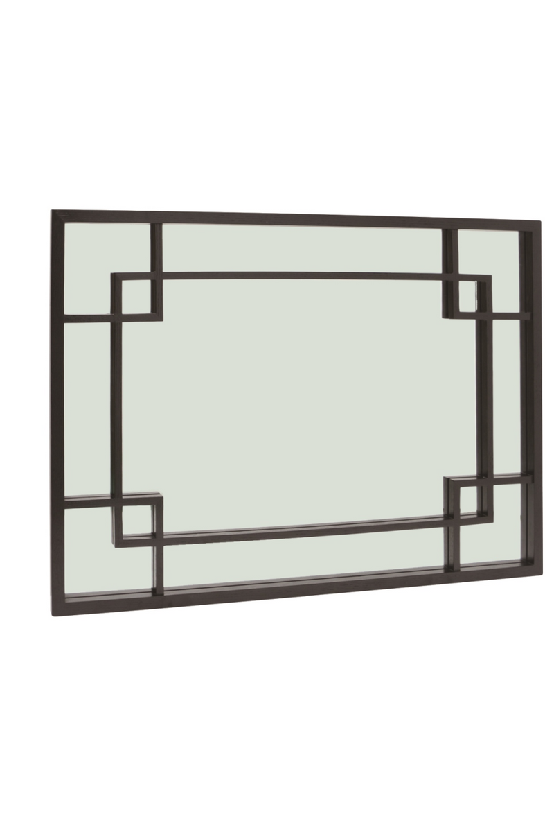 Rectangular Black Wood Mirror | Liang & Eimil Rochester | Oroatrade.com