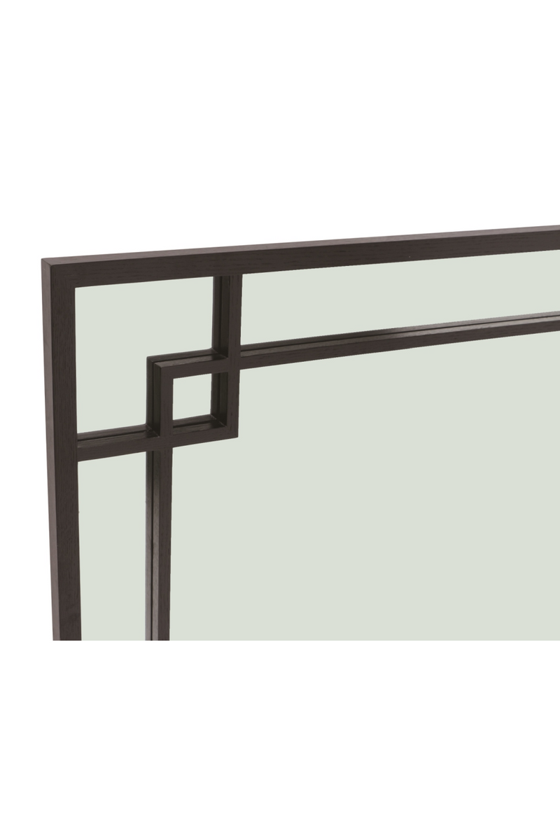 Rectangular Black Wood Mirror | Liang & Eimil Rochester | Oroatrade.com