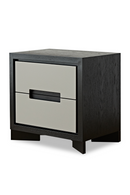 Leather Panel Bedside Table | Liang & Eimil Ardel | Oroatrade.com