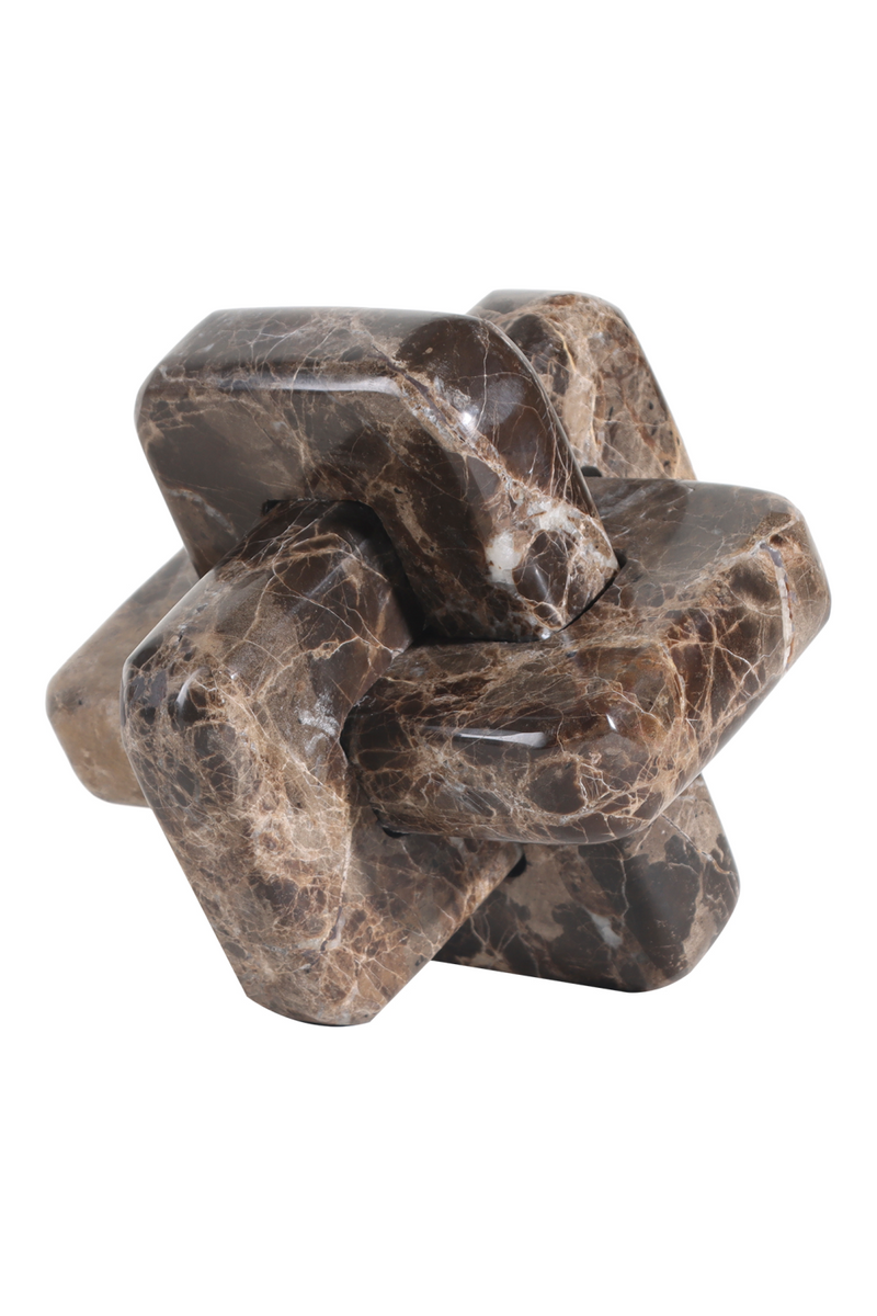 Brown Marble Abstract Sculpture Set (2) | Liang & Eimil Carlton | Oroatrade.com