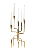 Gold Sculptural Candle Holder | Liang & Eimil Maman | Oroatrade.com