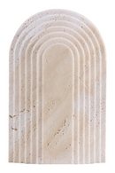 Beige Travertine Sculpture | Liang & Eimil Arch I