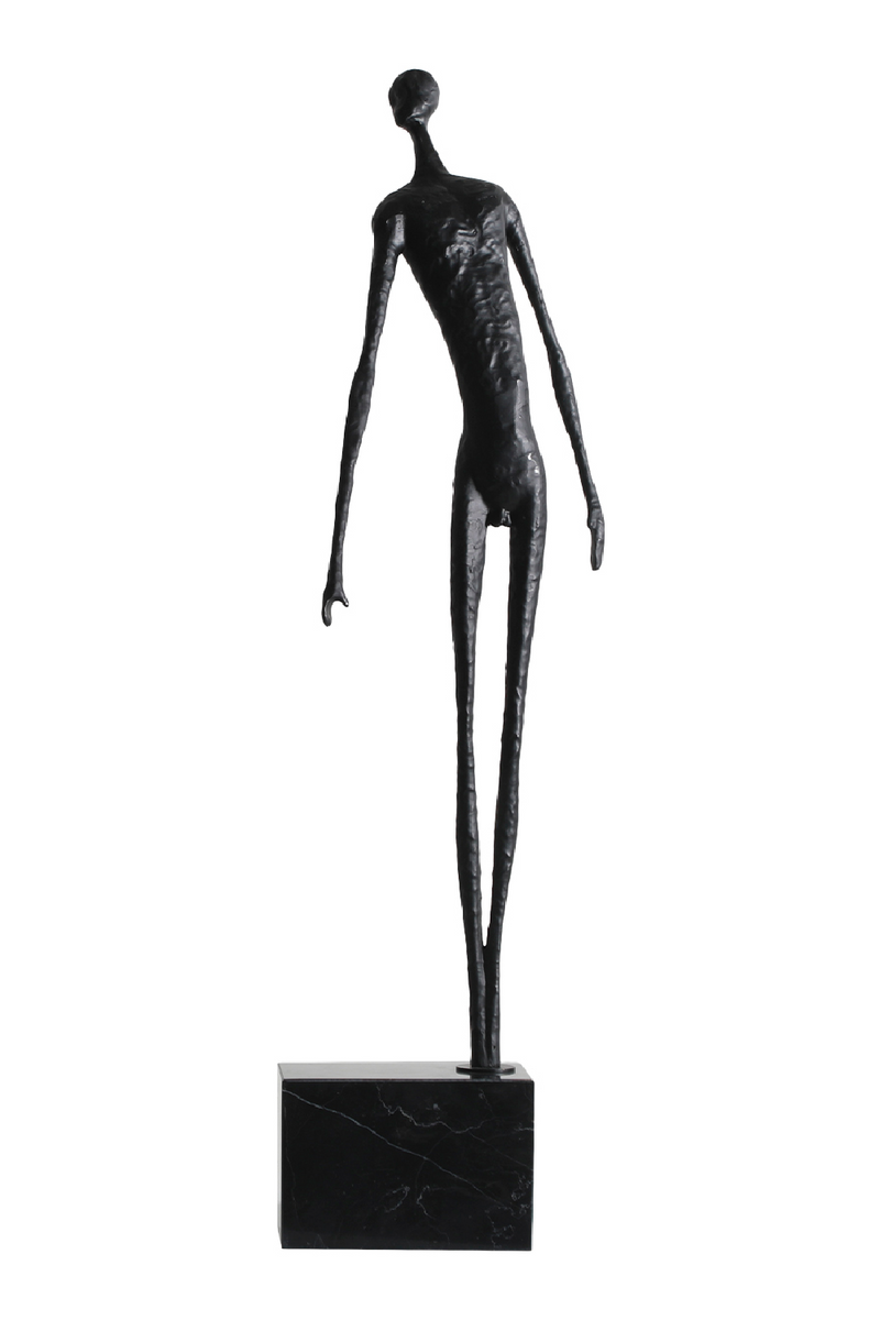 Black Abstract Human Sculpture | Liang & Eimil Boyton | Oroatrade.com