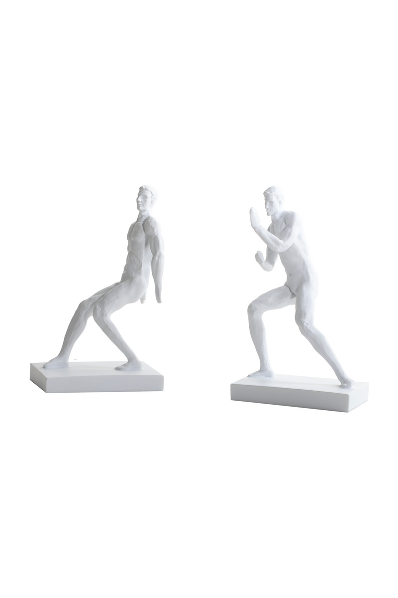 White Sculpture Book Ends | Liang & Eimil Man | Oroatrade.com