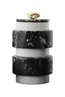 Black and White Marble Jar | Liang & Eimil Chalton | Oroatrade.com