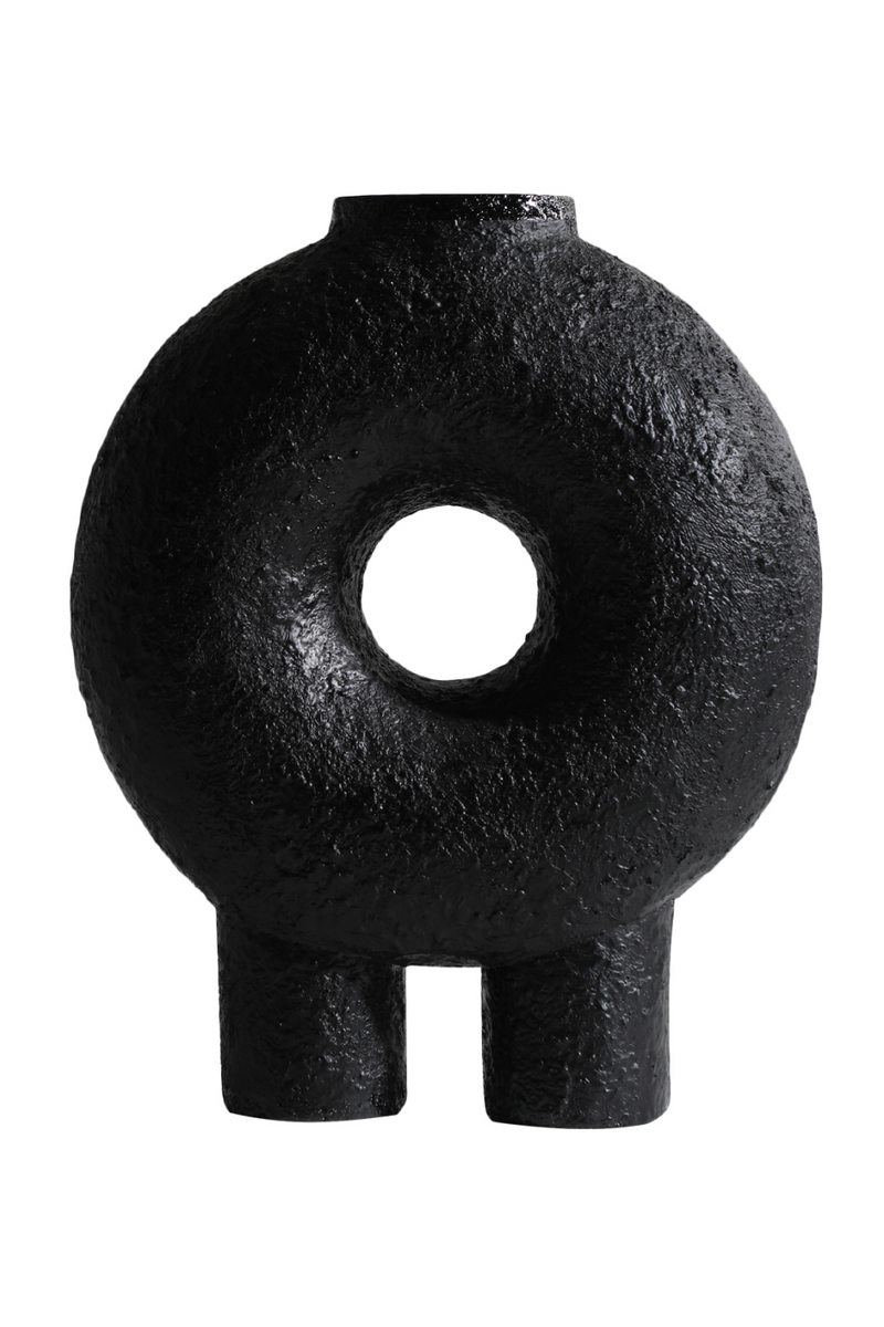 Black Circular Vase | Liang & Eimil Dane | Oroatrade.com