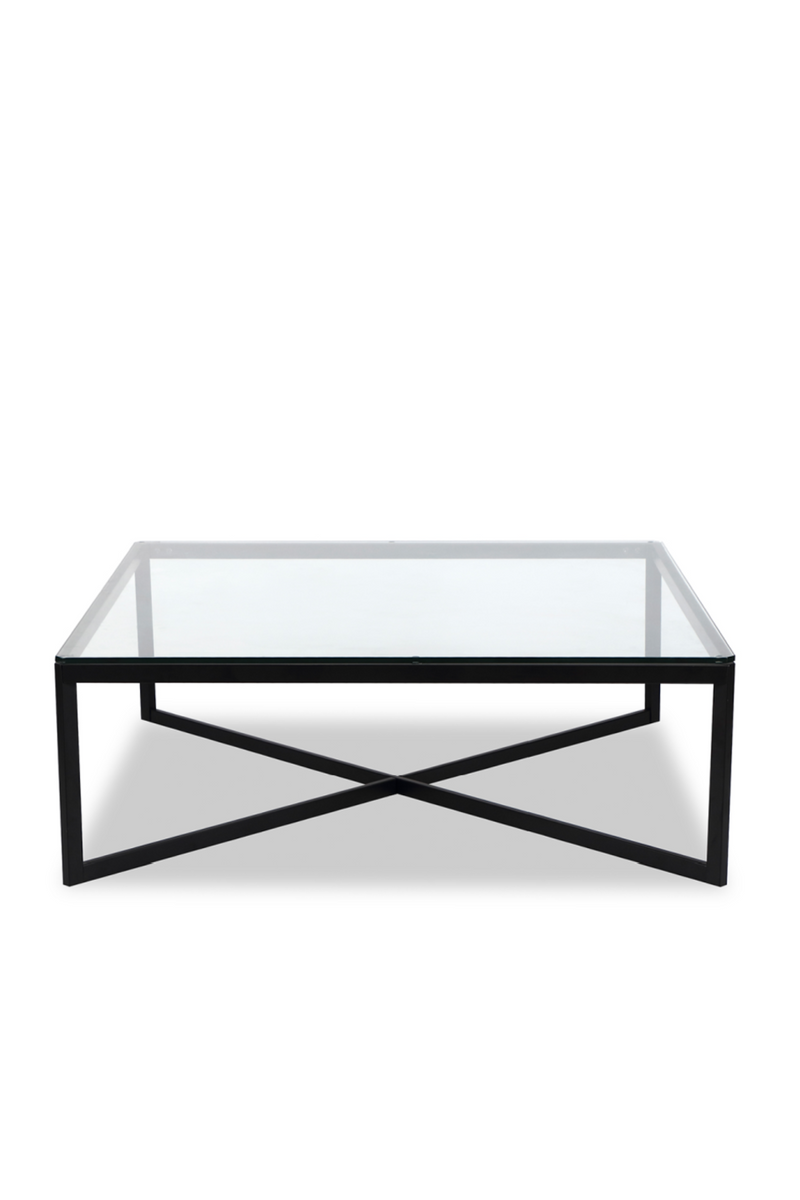 Clear Glass Square Coffee Table | Liang & Eimil Musso | Oroatrade.com