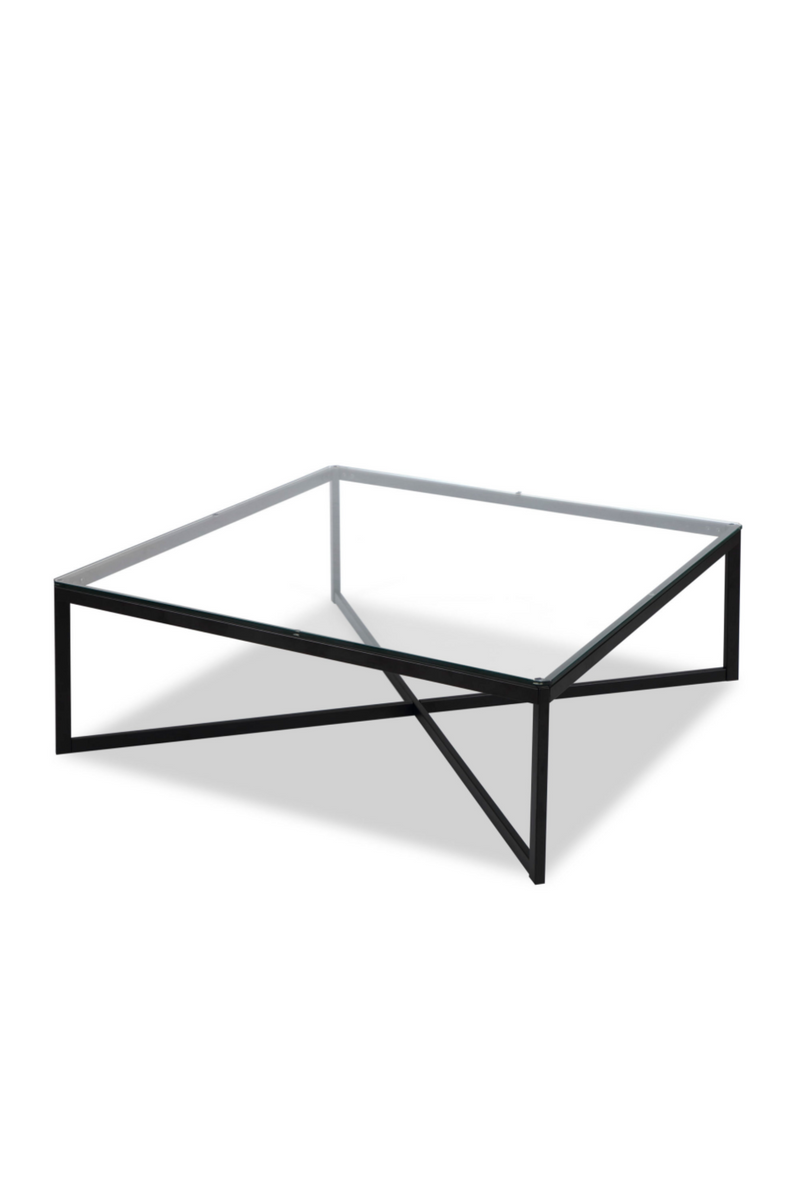 Clear Glass Square Coffee Table | Liang & Eimil Musso | Oroatrade.com