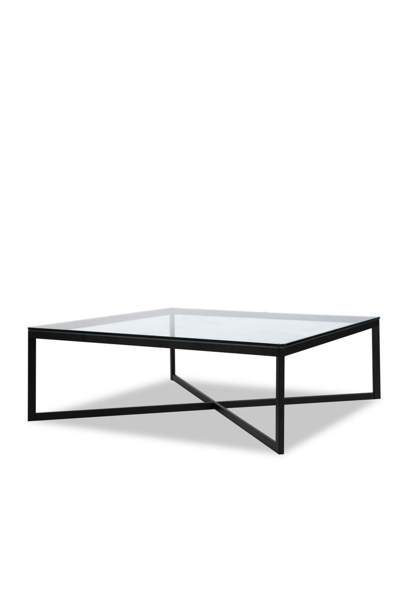 Clear Glass Square Coffee Table | Liang & Eimil Musso | Oroatrade.com