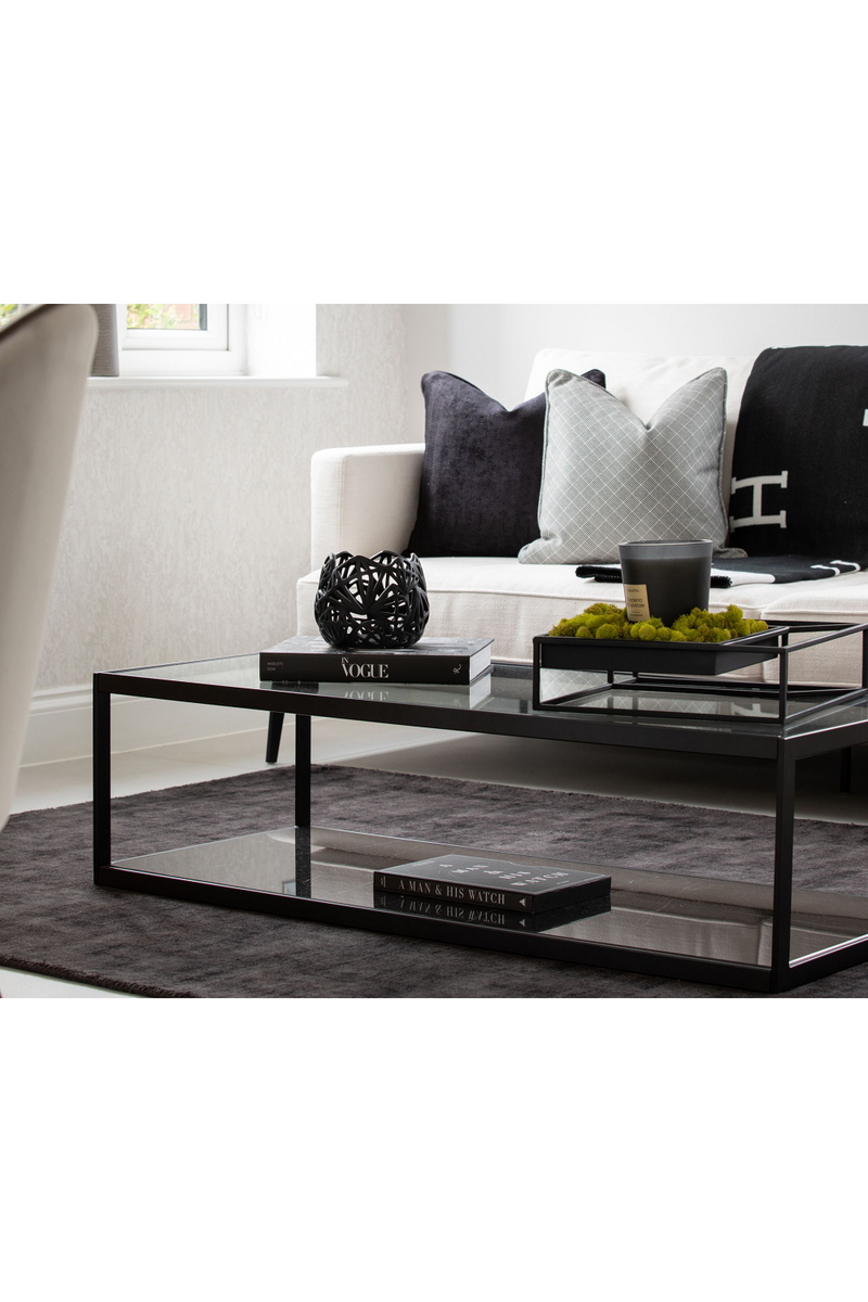 Rectangular Black Marble Coffee Table | Liang & Eimil Tamon | Oroatrade.com