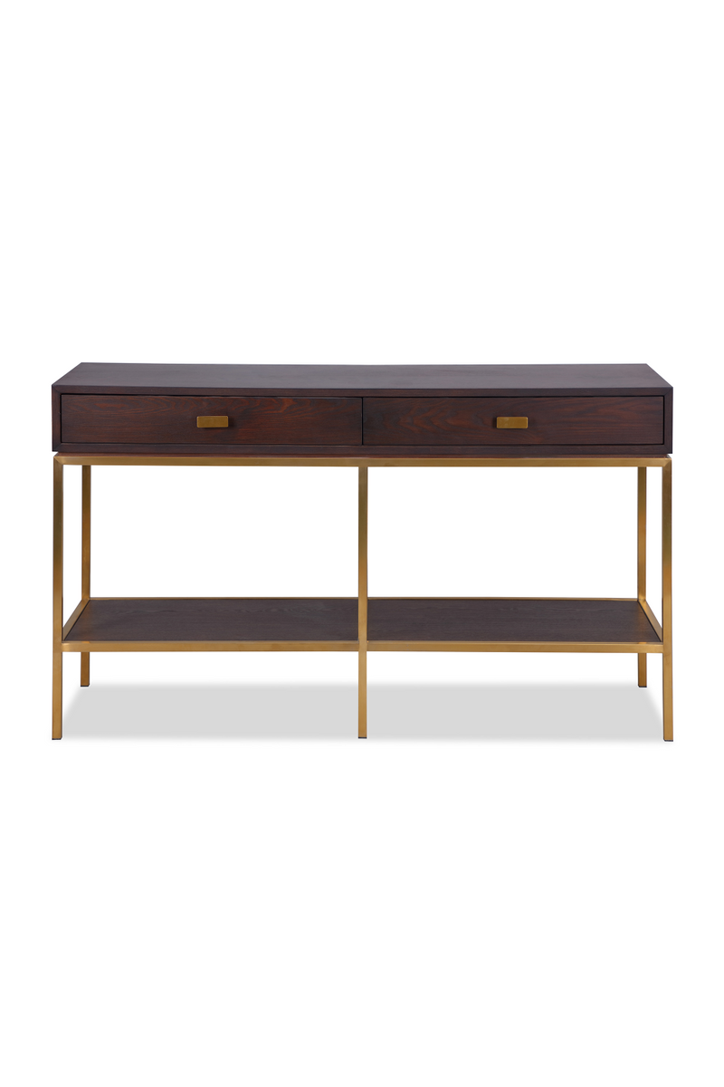 Brown Ash 2-Drawer Dressing Table | Liang & Eimil Levi | Oroatrade.com