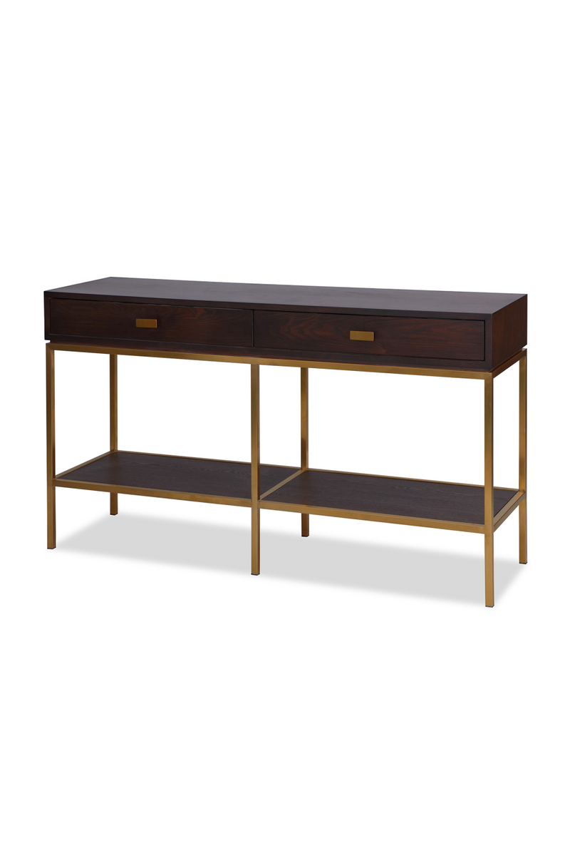 Brown Ash 2-Drawer Dressing Table | Liang & Eimil Levi | Oroatrade.com