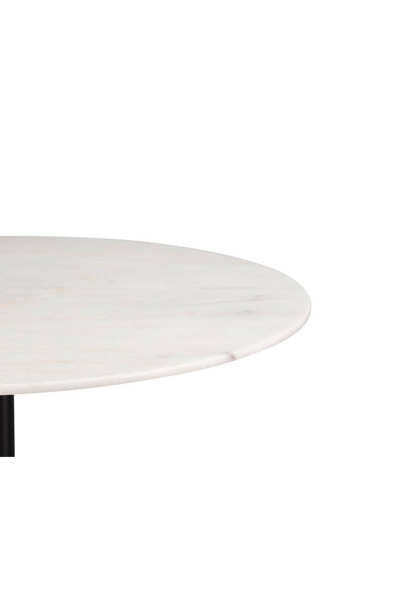 Black Round Pedestal Dining Table | Liang & Eimil Telma | Oroatrade.com