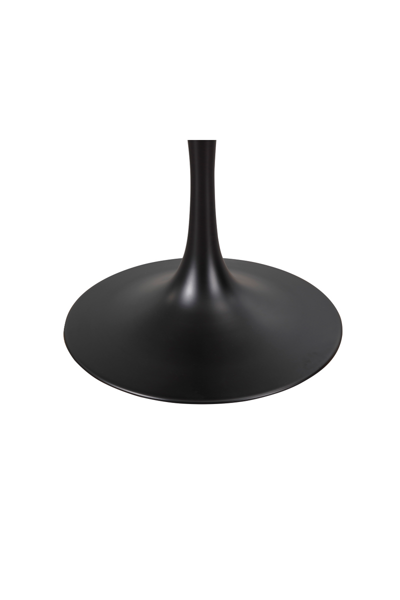 Black Round Pedestal Dining Table | Liang & Eimil Telma | Oroatrade.com