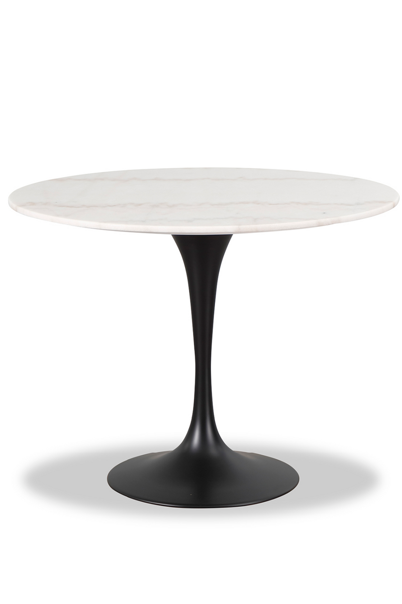 Black Round Pedestal Dining Table | Liang & Eimil Telma | Oroatrade.com