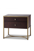 2-Drawer Brown Bedside Table | Liang & Eimil Rivoli | Oroatrade.com