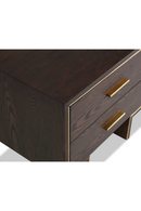 Dark Brown Rectangular Bedside Table | Liang & Eimil Tigur | Oroatrade.com