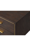 Dark Brown Rectangular Bedside Table | Liang & Eimil Tigur | Oroatrade.com