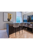 Velvet Curved Barstool | Liang & Eimil Elica | Oroatrade.com