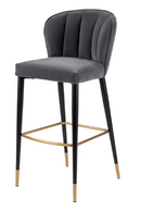 Velvet Bar Stool | Liang & Eimil Maya | Oroatrade.com