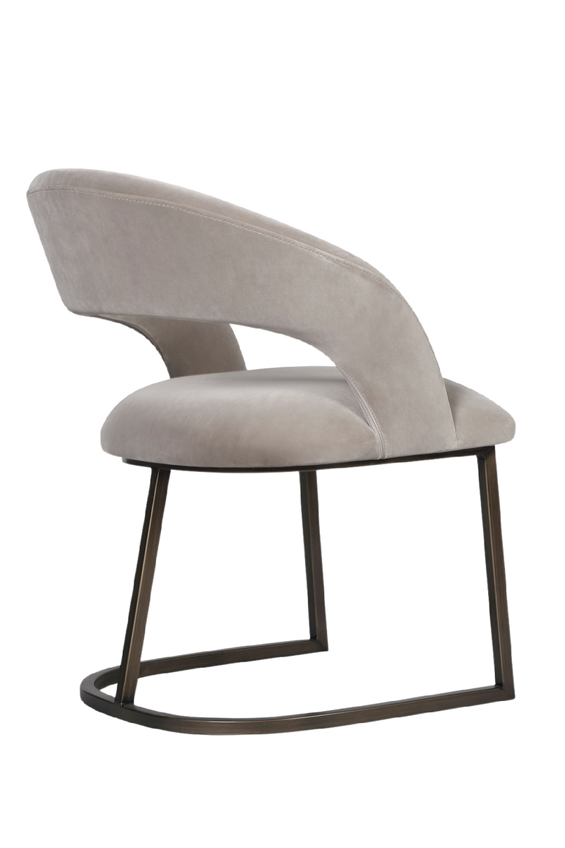 Mink Velvet Upholstered Dining Chair | Liang & Eimil Alfie | Oroatrade.com