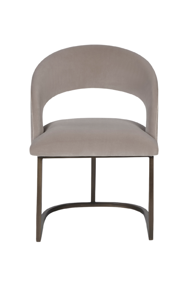 Mink Velvet Upholstered Dining Chair | Liang & Eimil Alfie | Oroatrade.com