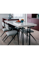 Black Steel Framed Dining Table | Liang & Eimil Alpar | Oroatrade.com
